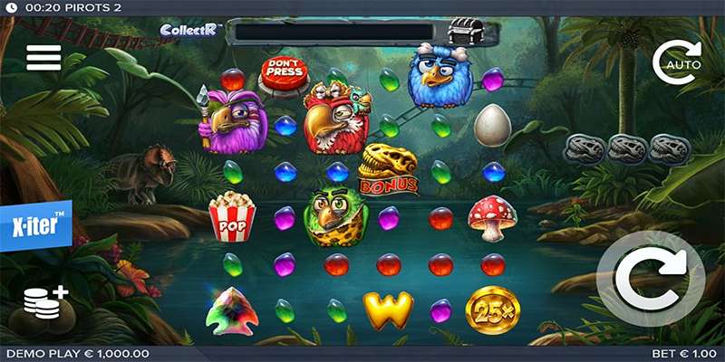 Không giới hạn số tiền cược với bản demo slot game